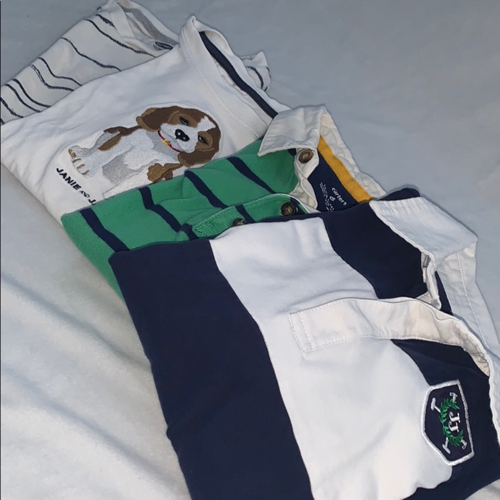 Kids BUNDLE! Tees and polos!